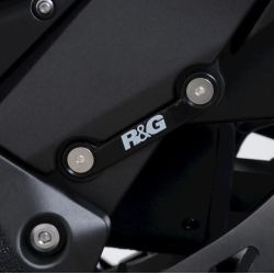 Placă R&G RACING Placă de Acoperire pentru Picioarele din Spate Stânga Neagră Kawasaki Ninja 1000 SX 20-24 Placă R&G RACING Placă de Acoperire pentru Picioarele din Spate Stânga Neagră Kawasaki Ninja 1000 SX 20-24