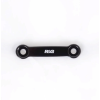 Placă R&G RACING Placă de Acoperire pentru Pârghia Stângă Spate Neagră Kawasaki Z125 19-24