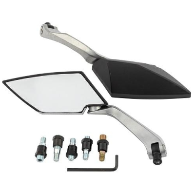 Oglinzi pentru motocicletă A-PRO SR4810 SILVER