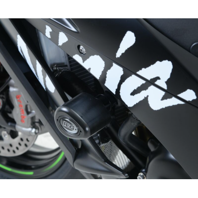 Capace de protecție R&G RACING Crash Protector Kit Negru Kawasaki ZX-10R