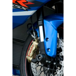 Capace de protecție R&G RACING pentru furci negre Suzuki GSX-R 1000 Capace de protecție R&G RACING pentru furci negre Suzuki GSX-R 1000