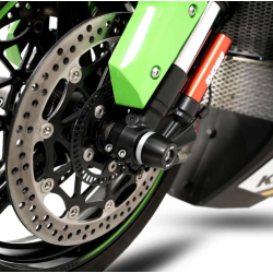 Capace de protecție R&G RACING pentru furcă negru Kawasaki ZX-10R Capace de protecție R&G RACING pentru furcă negru Kawasaki ZX-10R