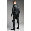 Jachetă moto PANDO MOTO TWIN LEATHER BLACK thumb