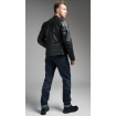 Jachetă moto PANDO MOTO TWIN LEATHER BLACK thumb
