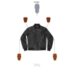 Jachetă moto PANDO MOTO FALCON AVIATOR BLACK Jachetă moto PANDO MOTO FALCON AVIATOR BLACK thumb