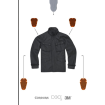 Jachetă moto PANDO MOTO M65 WP BLACK Slim-Fit Waterproof Jachetă moto PANDO MOTO M65 WP BLACK Slim-Fit Waterproof thumb
