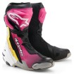 Botine ALPINESTARS SUPERTECH R V2 Black/Pink/White/Yellow thumb