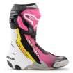 Botine ALPINESTARS SUPERTECH R V2 Black/Pink/White/Yellow thumb