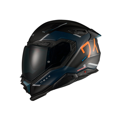 Cască NEXX X.WST3 MANGA ORANGE/BLUE MATT