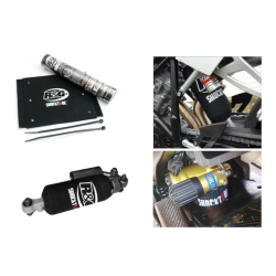 husa pentru amortizor R&G RACING Shocktube Negru 20,3x24,1
