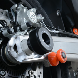 Capace de protecție pentru os R&G RACING Swingarm Protectors Black KTM 690 SMC-R 19-25 Capace de protecție pentru os R&G RACING Swingarm Protectors Black KTM 690 SMC-R 19-25