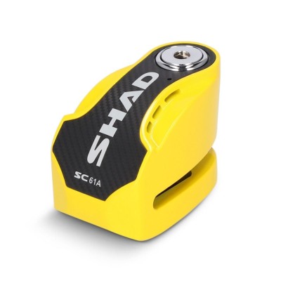 Dispozitiv de blocare pentru disc cu alarmă SHAD SC61A 6mm galben Dispozitiv de blocare pentru disc cu alarmă SHAD SC61A 6mm galben