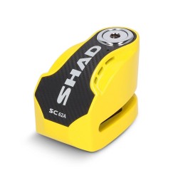 Dispozitiv de blocare pentru disc cu alarmă SHAD SC62A 10mm galben Dispozitiv de blocare pentru disc cu alarmă SHAD SC62A 10mm galben