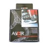 Mâner pentru capacul rezervorului A-SIDER 7 Screws Silver Suzuki