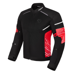 Jachetă textilă SECA SUMMER WAY BLACK/RED
