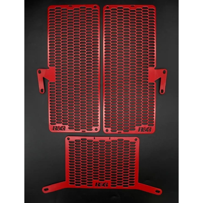 Set de protecții pentru radiatoare R&G RACING Pro Radiator & Oil Cooler Guard (Set de 3) Ducati Multistrada V4 21-24