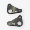 Adaptori pentru cârlige R&G RACING Tie Down Hooks Negru Ducati Panigale V4 18-24