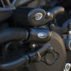 Protector pentru motor R&G RACING (Water Pump) Capac de protecție pentru carterul stâng negru Ducati