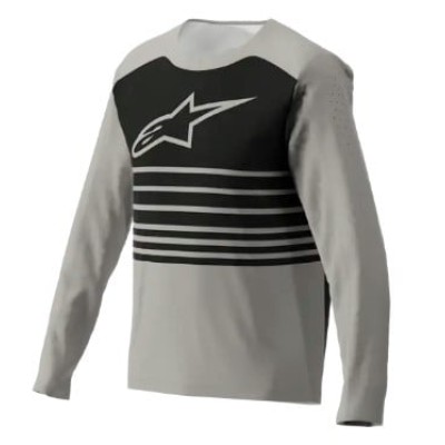 Tricou de ciclism ALPINESTARS LS A-DURA ELITE 2.0 GRAY