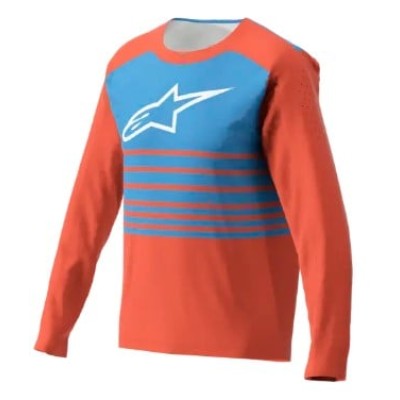 Tricou de ciclism ALPINESTARS LS A-DURA ELITE 2.0 ROȘU