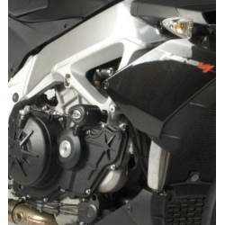 Capace de protecție R&G RACING Aero Crash Protectors Black Aprilia Tuono V4 11-13 / R 15-16 Capace de protecție R&G RACING Aero Crash Protectors Black Aprilia Tuono V4 11-13 / R 15-16