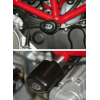 Capace de protecție R&G RACING Aero Crash Protectors Black Ducati Monster