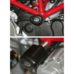 Capace de protecție R&G RACING Aero Crash Protectors Black Ducati Monster Capace de protecție R&G RACING Aero Crash Protectors Black Ducati Monster