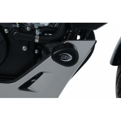 Tapi de protecție R&G RACING Aero Crash Protectors Black Honda CB125R Neo Sport 18-20 Tapi de protecție R&G RACING Aero Crash Protectors Black Honda CB125R Neo Sport 18-20
