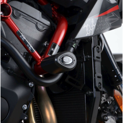 Capace de protecție R&G RACING Aero Crash Protectors Negru Kawasaki ZH2 20-25 Capace de protecție R&G RACING Aero Crash Protectors Negru Kawasaki ZH2 20-25