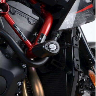 Capace de protecție R&G RACING Aero Crash Protectors Negru Kawasaki ZH2 20-25 Capace de protecție R&G RACING Aero Crash Protectors Negru Kawasaki ZH2 20-25