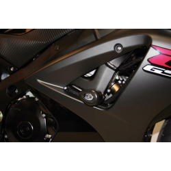 Capace de protecție R&G RACING Aero Crash Protectors Negru Suzuki GSX-R1000 07-16