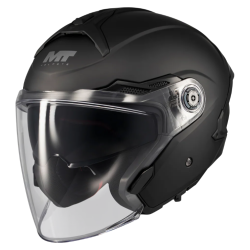 Cască de scuter MT COSMO SV PURE A1 BLACK MATT Cască de scuter MT COSMO SV PURE A1 BLACK MATT