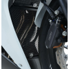 Protector pentru generația R&G RACING Aluminium Black Downpipe grille - Honda CBR500R 16-18