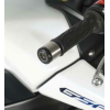 Balansori pentru ghidon R&G RACING Bar Ends Negru Suzuki GSX 750F 90-06 / 600 89-06 / SV650S 99-12
