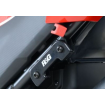 Suport pentru generație R&G RACING black Exhaust Hanger Kit Honda CBR300R 15-16 thumb