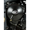 Protector motor R&G RACING Negru Dreapta (Ambreiaj) Capac protecție carter motor Triumph Speed Triple 1050 S 16-20 / RS 18-20