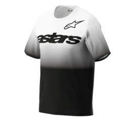 Tricou de ciclism ALPINESTARS SS A-DURA ASTARS 2.0 WHITE/BLACK Tricou de ciclism ALPINESTARS SS A-DURA ASTARS 2.0 WHITE/BLACK
