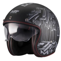 Cască pentru scuter MT LE MANS 2 S SV DYSTOPIC B12 MATT Cască pentru scuter MT LE MANS 2 S SV DYSTOPIC B12 MATT