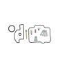 Kit de reparare pentru carburator KEIHIN TE300 11-14