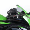 Protectoare pentru ghidon R&G RACING Factory Defender (Dreapta) Lever Guard Carbon Aprilia Tuono V4/ RSV4 thumb