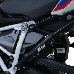 Placă R&G RACING Footrest Blanking Plate Neagră BMW R 1250R 19 -24 / RS 19-24