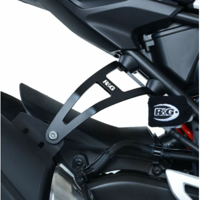 Suport pentru generare R&G RACING Footrest Blanking Plate Negru Honda CB300R 18-21