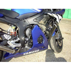 Capace de protecție pentru ax R&G RACING Fork Guards Negru Yamaha R6 03-04 Capace de protecție pentru ax R&G RACING Fork Guards Negru Yamaha R6 03-04