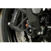 Capace de protecție pentru ax R&G RACING Fork Guards Black Triumph Speed Triple 1050 11-16 / R 11-17 / S 16-20 thumb