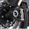 Capace de protecție pentru os R&G RACING Fork Guards Negru Triumph Scrambler XE/XC 19-24