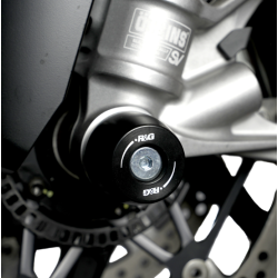 Capace de protecție pentru furcă R&G RACING Black Ducati Panigale V4 25-26 Capace de protecție pentru furcă R&G RACING Black Ducati Panigale V4 25-26