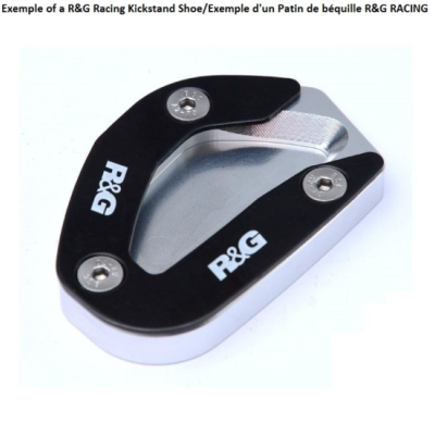 Adaptor pentru suport lateral R&G RACING Kickstand shoe - BMW G310GS 17-25 Adaptor pentru suport lateral R&G RACING Kickstand shoe - BMW G310GS 17-25