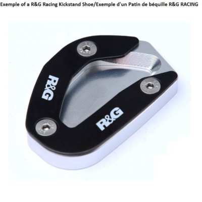 Adaptor pentru suport lateral R&G RACING Kickstand shoe - BMW R1200RT 13-18 Adaptor pentru suport lateral R&G RACING Kickstand shoe - BMW R1200RT 13-18
