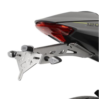 Suport pentru număr R&G RACING Licence Plate Holder - Silver Triumph Speed Triple 1200 RS 21-24 Suport pentru număr R&G RACING Licence Plate Holder - Silver Triumph Speed Triple 1200 RS 21-24