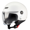 CASCĂ PENTRU SCUTER MT STREET S PURE A0 WHITE GLOSS CASCĂ PENTRU SCUTER MT STREET S PURE A0 WHITE GLOSS thumb